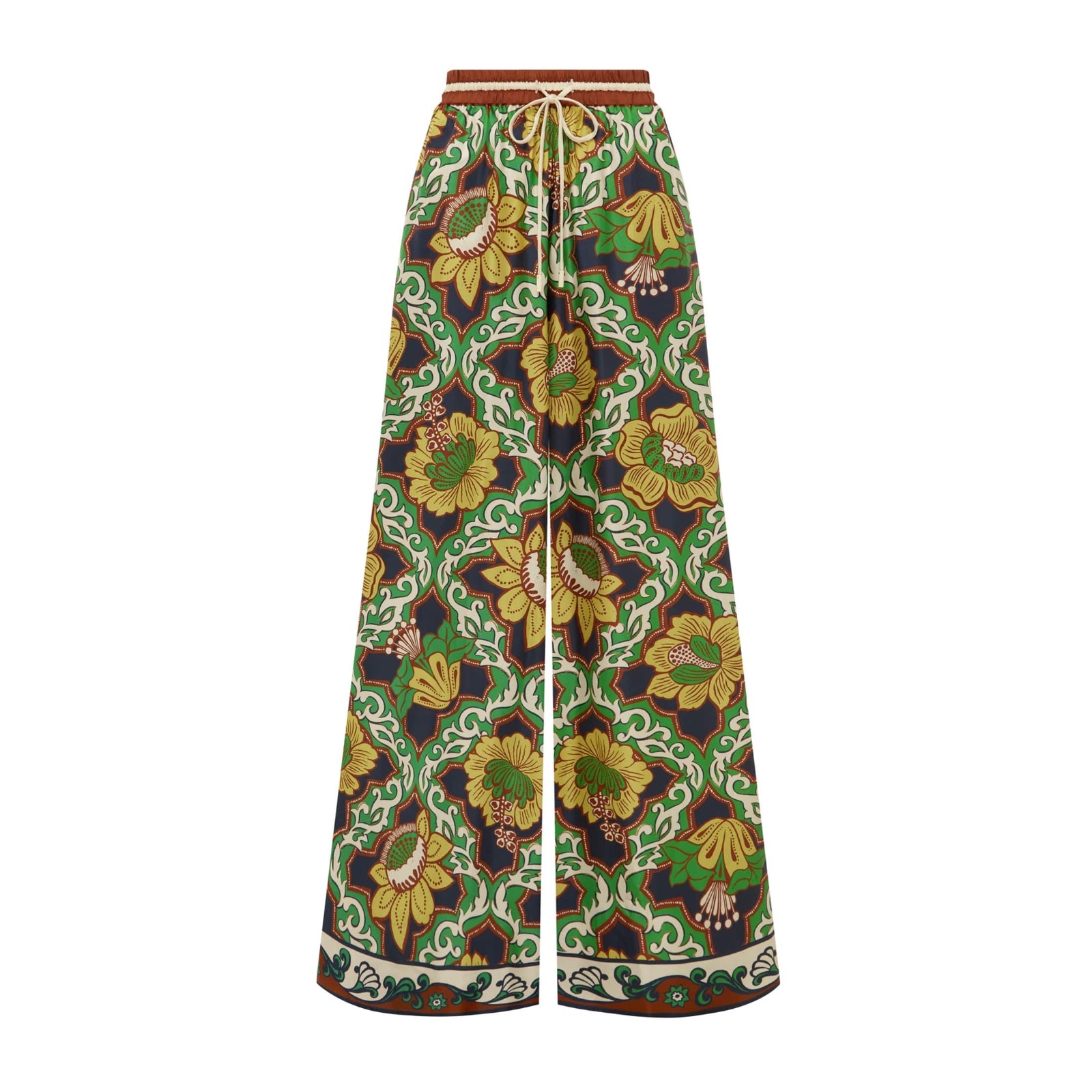 Alemais Liana Silk Palazzo Pant